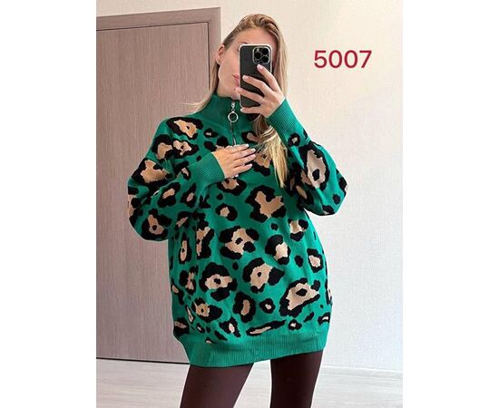 Свитер женский 5007 green р.44-50 "FSN" недорого оптом от прямого поставщика Фотография Свитер женский 5007 green р.44-50 "FSN" недорого оптом от прямого поставщика