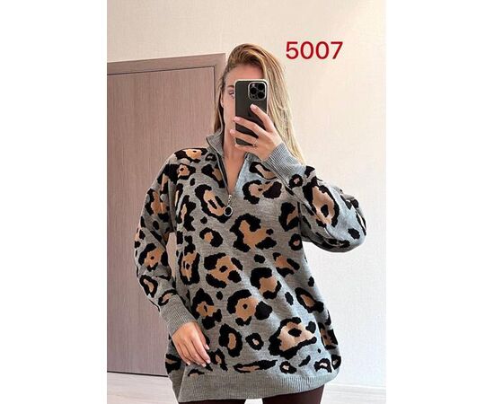 Свитер женский 5007 grey р.44-50 "FSN" недорого оптом от прямого поставщика Фотография Свитер женский 5007 grey р.44-50 "FSN" недорого оптом от прямого поставщика