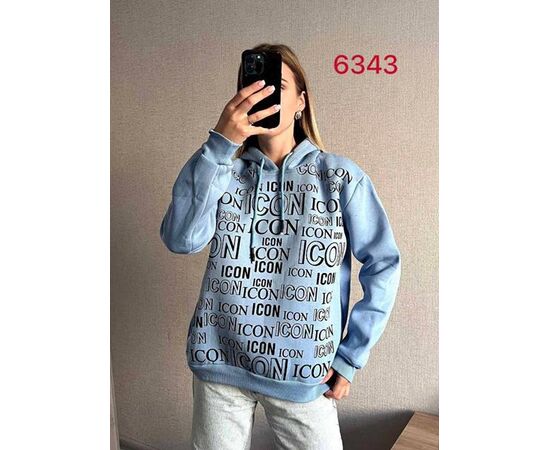 Худи женское 6343 l.blue р.42-50 "FSN" недорого оптом от прямого поставщика Фотография Худи женское 6343 l.blue р.42-50 "FSN" недорого оптом от прямого поставщика