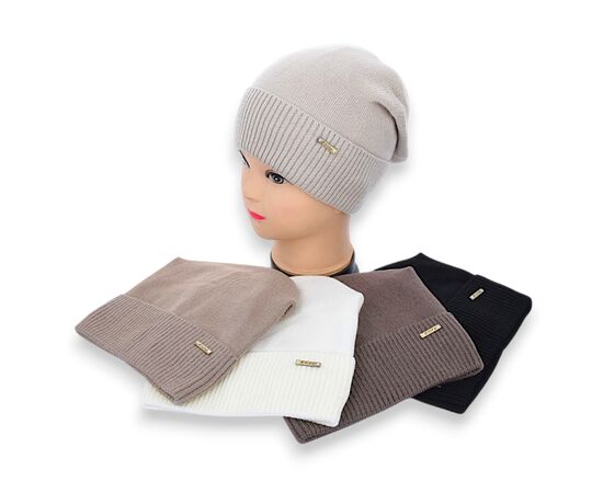 Шапка зимова жіноча CHW001-3 на флісі mix р.56-60 "Angelica" недорого оптом від прямого постачальника Шапка зимова жіноча CHW001-3 на флісі mix р.56-60 "Angelica" недорого оптом від прямого постачальника