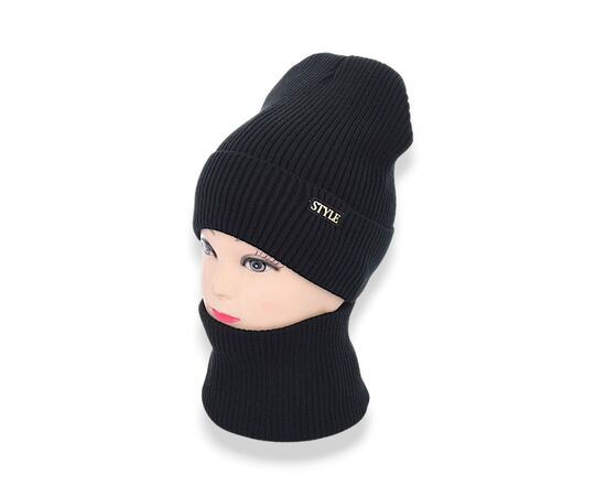 Комплект жіночий KFFW003-35 на флісі black р.56-60 "Angelica" недорого оптом від прямого постачальника Комплект жіночий KFFW003-35 на флісі black р.56-60 "Angelica" недорого оптом від прямого постачальника