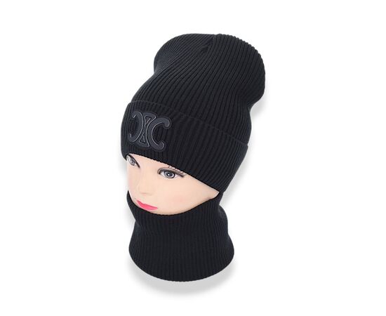 Комплект жіночий KFFW003-36 на флісі black р.56-60 "Angelica" недорого оптом від прямого постачальника Комплект жіночий KFFW003-36 на флісі black р.56-60 "Angelica" недорого оптом від прямого постачальника