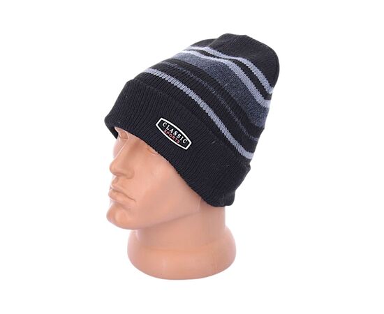 Шапка чоловіча зимова Y616-2 grey р.54-60 "Red Hat" недорого оптом від прямого постачальника Шапка чоловіча зимова Y616-2 grey р.54-60 "Red Hat" недорого оптом від прямого постачальника