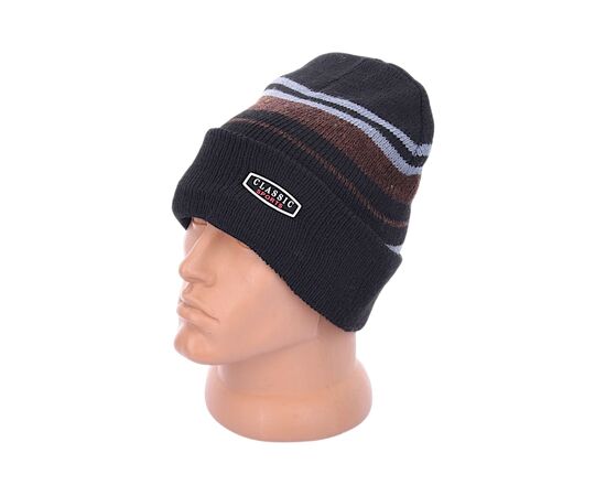 Шапка чоловіча зимова Y616-3 brown р.54-60 "Red Hat" недорого оптом від прямого постачальника Шапка чоловіча зимова Y616-3 brown р.54-60 "Red Hat" недорого оптом від прямого постачальника