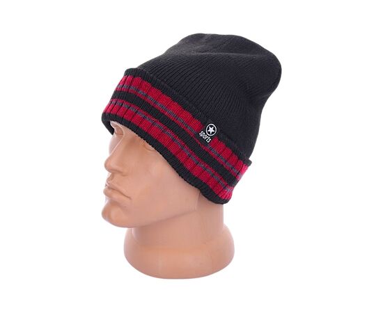 Шапка чоловіча зимова Y618-1 red р.54-60 "Red Hat" недорого оптом від прямого постачальника Шапка чоловіча зимова Y618-1 red р.54-60 "Red Hat" недорого оптом від прямого постачальника