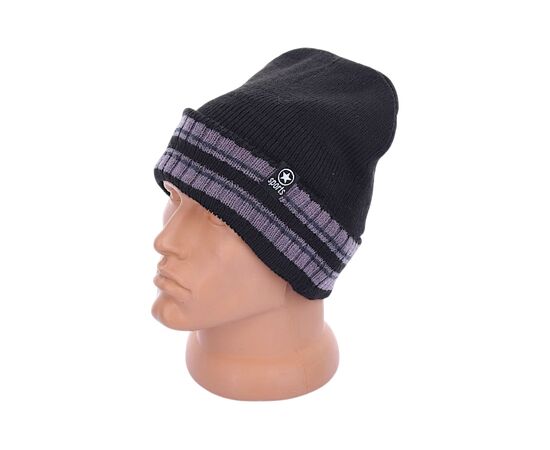 Шапка чоловіча зимова Y618-2 grey р.54-60 "Red Hat" недорого оптом від прямого постачальника Шапка чоловіча зимова Y618-2 grey р.54-60 "Red Hat" недорого оптом від прямого постачальника