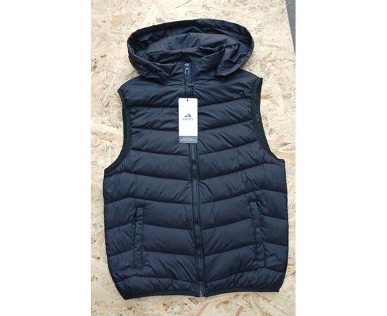 Жилетка мужская AM9069 black р.46-56 "Annet" недорого оптом от прямого поставщика Фотография Жилетка мужская AM9069 black р.46-56 "Annet" недорого оптом от прямого поставщика