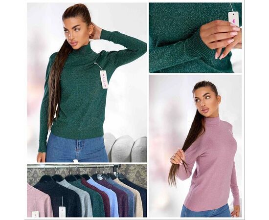 Гольф женский LO154 mix р.46-48 "Annet" недорого оптом от прямого поставщика Фотография Гольф женский LO154 mix р.46-48 "Annet" недорого оптом от прямого поставщика