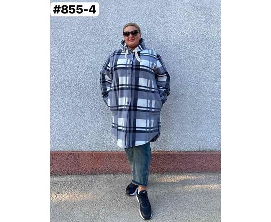 Сорочка тепла жіноча 855-4 grey р.50-60 "HOME STYLE" недорого оптом від прямого постачальника Сорочка тепла жіноча 855-4 grey р.50-60 "HOME STYLE" недорого оптом від прямого постачальника