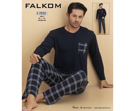 Пижама мужская 7012 d.grey р.48-52 "HOME STYLE" недорого оптом от прямого поставщика Фотография Пижама мужская 7012 d.grey р.48-52 "HOME STYLE" недорого оптом от прямого поставщика