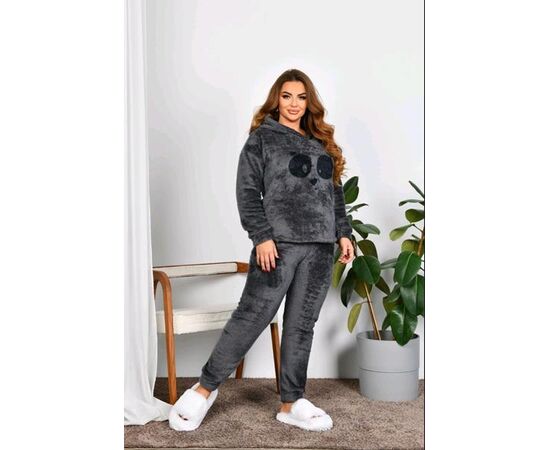 Костюм женский тёплый RL695 grey р.52-58 "HOME STYLE" недорого оптом от прямого поставщика Фотография Костюм женский тёплый RL695 grey р.52-58 "HOME STYLE" недорого оптом от прямого поставщика