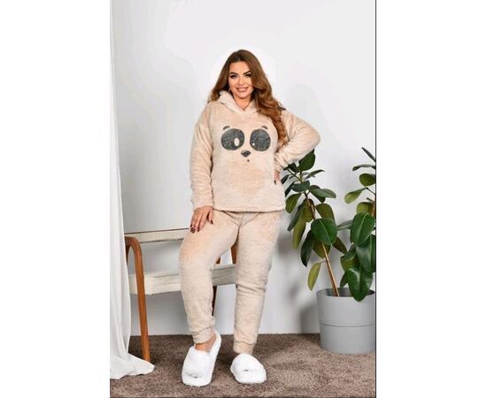 Костюм женский тёплый RL696 beige р.48-52 "HOME STYLE" недорого оптом от прямого поставщика Фотография Костюм женский тёплый RL696 beige р.48-52 "HOME STYLE" недорого оптом от прямого поставщика