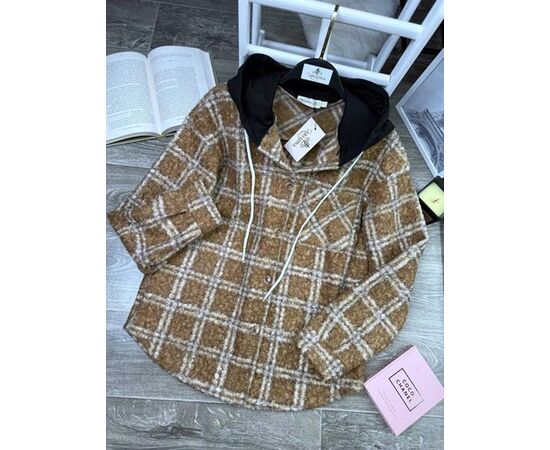 Сорочка жіноча 1648 brown р.42-48 "BONJOUR" недорого оптом від прямого постачальника Сорочка жіноча 1648 brown р.42-48 "BONJOUR" недорого оптом від прямого постачальника