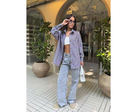 Сорочка жіноча 2482 lilac р.42-52 "BONJOUR" недорого оптом від прямого постачальника Сорочка жіноча 2482 lilac р.42-52 "BONJOUR" недорого оптом від прямого постачальника