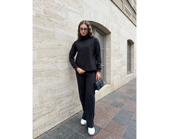 Костюм женский 2491 black р.42-52 "BONJOUR" недорого оптом от прямого поставщика Фотография Костюм женский 2491 black р.42-52 "BONJOUR" недорого оптом от прямого поставщика