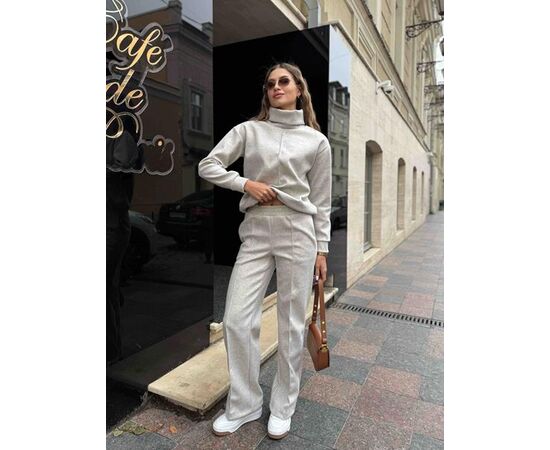 Костюм жіночий 2491 l.grey р.42-52 "BONJOUR" недорого оптом від прямого постачальника Костюм жіночий 2491 l.grey р.42-52 "BONJOUR" недорого оптом від прямого постачальника