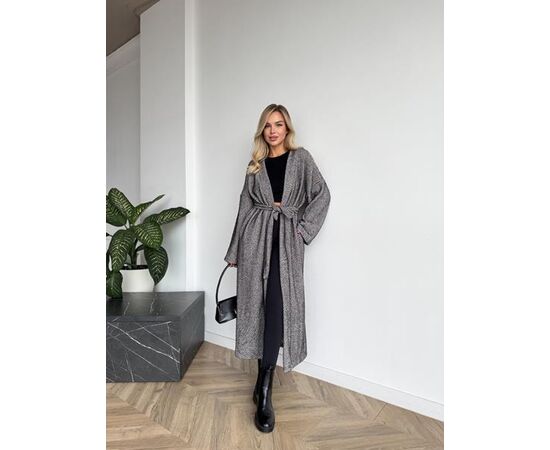 Кардиган женский 3119 grey р.42-48 "BONJOUR" недорого оптом от прямого поставщика Фотография Кардиган женский 3119 grey р.42-48 "BONJOUR" недорого оптом от прямого поставщика