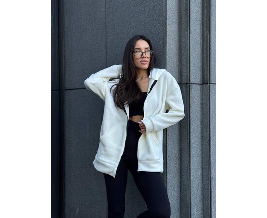 Кофта спортивная женская 4243 white р.42-48 "BONJOUR" недорого оптом от прямого поставщика Фотография Кофта спортивная женская 4243 white р.42-48 "BONJOUR" недорого оптом от прямого поставщика