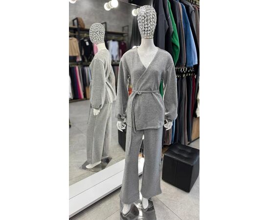 Костюм жіночий теплий 5167 grey р.42-52 "BONJOUR" недорого оптом від прямого постачальника Костюм жіночий теплий 5167 grey р.42-52 "BONJOUR" недорого оптом від прямого постачальника