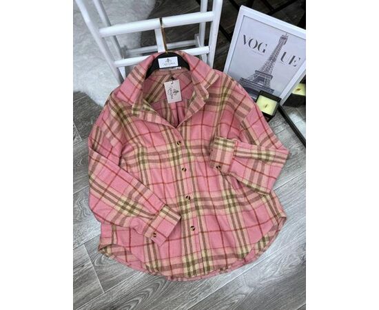 Сорочка жіноча 8075 pink р.42-52 "BONJOUR" недорого оптом від прямого постачальника Сорочка жіноча 8075 pink р.42-52 "BONJOUR" недорого оптом від прямого постачальника