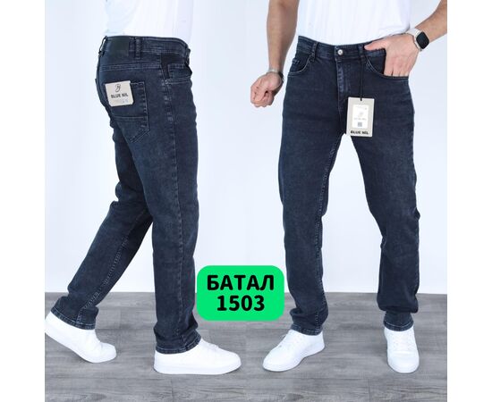 Джинсы мужские 1503 blue р.32-40 "God Baron" недорого оптом от прямого поставщика Фотография Джинсы мужские 1503 blue р.32-40 "God Baron" недорого оптом от прямого поставщика