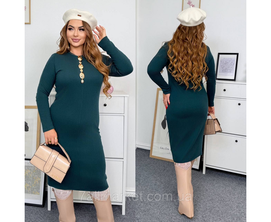 Плаття жіноче ангора рубчик р-ри 46-60 "LADA" купити недорого від прямого постачальника, зображення 2 Плаття жіноче ангора рубчик р-ри 46-60 "LADA" купити недорого від прямого постачальника, зображення 2