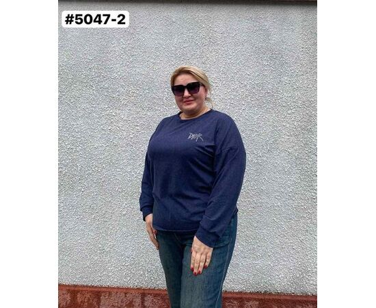 Светр жіночий 5047-2 navy р.52-56 "ZLATA" недорого оптом від прямого постачальника Светр жіночий 5047-2 navy р.52-56 "ZLATA" недорого оптом від прямого постачальника