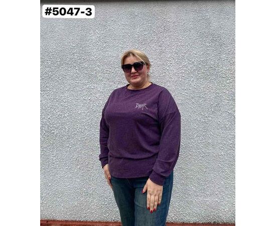 Свитер женский 5047-3 purple р.52-56 "ZLATA" недорого оптом от прямого поставщика Фотография Свитер женский 5047-3 purple р.52-56 "ZLATA" недорого оптом от прямого поставщика