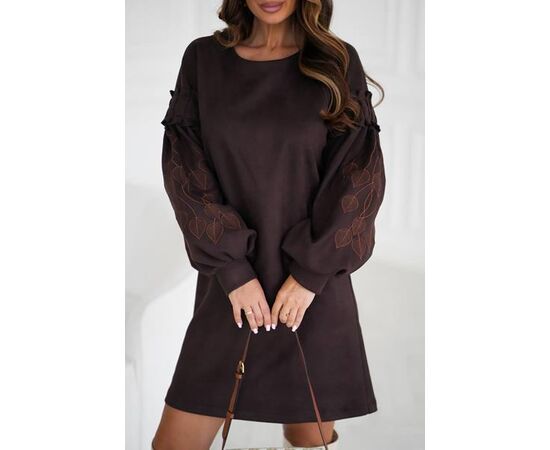 Плаття жіноче 7562 brown р.42-52 "Alisa Brand" недорого оптом від прямого постачальника Плаття жіноче 7562 brown р.42-52 "Alisa Brand" недорого оптом від прямого постачальника