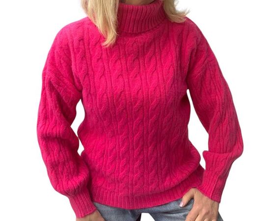 Свитер женский 24027 crimson р.46-52 "Elena&Vika" недорого оптом от прямого поставщика Фотография Свитер женский 24027 crimson р.46-52 "Elena&Vika" недорого оптом от прямого поставщика