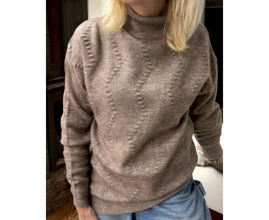 Свитер женский 24040 brown р.46-52 "Elena&Vika" недорого оптом от прямого поставщика Фотография Свитер женский 24040 brown р.46-52 "Elena&Vika" недорого оптом от прямого поставщика