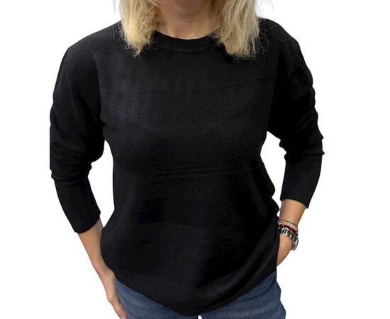 Свитер женский 25221-1 black р.46-54 "Elena&Vika" недорого оптом от прямого поставщика Фотография Свитер женский 25221-1 black р.46-54 "Elena&Vika" недорого оптом от прямого поставщика