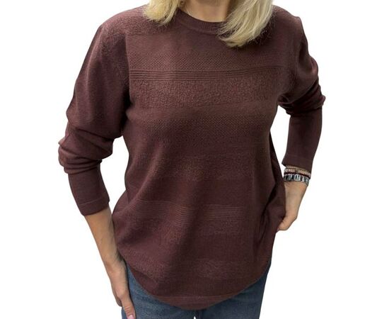 Свитер женский 25221-1 brown р.46-54 "Elena&Vika" недорого оптом от прямого поставщика Фотография Свитер женский 25221-1 brown р.46-54 "Elena&Vika" недорого оптом от прямого поставщика