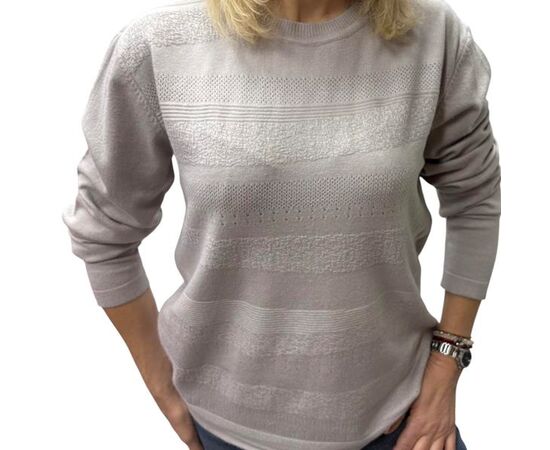 Светр жіночий 25221-1 l.grey р.46-54 "Elena&Vika" недорого оптом від прямого постачальника Светр жіночий 25221-1 l.grey р.46-54 "Elena&Vika" недорого оптом від прямого постачальника