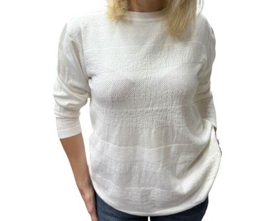 Свитер женский 25221-1 white р.46-54 "Elena&Vika" недорого оптом от прямого поставщика Фотография Свитер женский 25221-1 white р.46-54 "Elena&Vika" недорого оптом от прямого поставщика
