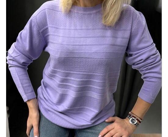 Свитер женский 25222 lilac р.46-54 "Elena&Vika" недорого оптом от прямого поставщика Фотография Свитер женский 25222 lilac р.46-54 "Elena&Vika" недорого оптом от прямого поставщика