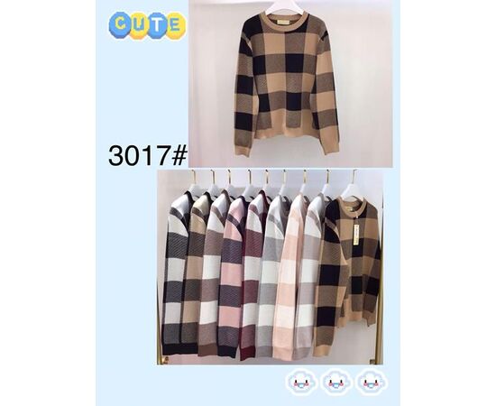 Светр жіночий 3017 mix р.50-56 "FLORA" недорого оптом від прямого постачальника Светр жіночий 3017 mix р.50-56 "FLORA" недорого оптом від прямого постачальника