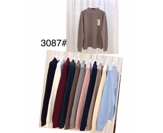 Светр жіночий 3087 l.beige р.48-52 "FLORA" недорого оптом від прямого постачальника Светр жіночий 3087 l.beige р.48-52 "FLORA" недорого оптом від прямого постачальника