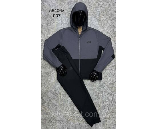 Фотография Спортивный костюм мужской на манжете размеры M-3XL(3цв)"PROSTOMEN" недорого от прямого поставщика, изображение 2