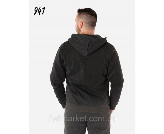 Фотография Спортивный костюм мужской на флисе размеры M - 3xl ( 48-56 )(3цв) "NICOLAS" недорого от прямого поставщика, изображение 3