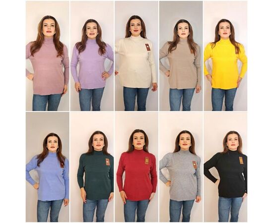 Гольф женский 2248 mix р.54-58 "ITALIA" недорого оптом от прямого поставщика Фотография Гольф женский 2248 mix р.54-58 "ITALIA" недорого оптом от прямого поставщика