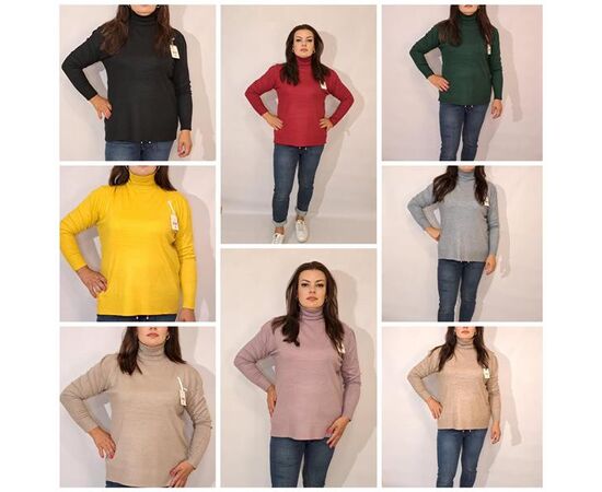 Гольф женский 2249 mix р.54-58 "ITALIA" недорого оптом от прямого поставщика Фотография Гольф женский 2249 mix р.54-58 "ITALIA" недорого оптом от прямого поставщика