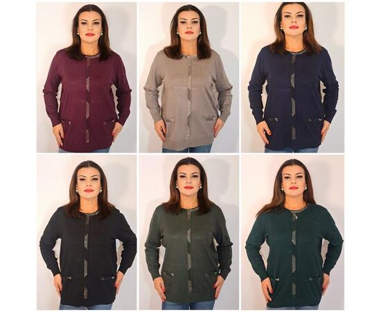 Свитер женский 2266 mix р.52-56 "ITALIA" недорого оптом от прямого поставщика Фотография Свитер женский 2266 mix р.52-56 "ITALIA" недорого оптом от прямого поставщика