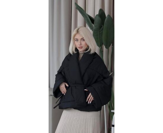 Куртка женская демисезонная L12 black р.42-52 "Latoria" недорого оптом от прямого поставщика Фотография Куртка женская демисезонная L12 black р.42-52 "Latoria" недорого оптом от прямого поставщика