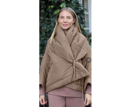 Куртка женская демисезонная L13 brown р.42-52 "Latoria" недорого оптом от прямого поставщика Фотография Куртка женская демисезонная L13 brown р.42-52 "Latoria" недорого оптом от прямого поставщика