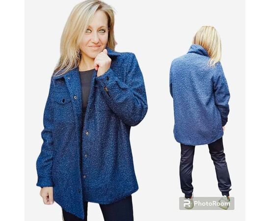 Куртка женская демисезонная 872 blue р.44-48 "LIArt" недорого оптом от прямого поставщика Фотография Куртка женская демисезонная 872 blue р.44-48 "LIArt" недорого оптом от прямого поставщика