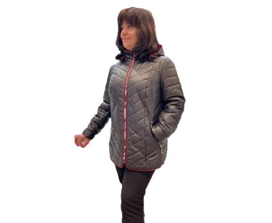 Куртка женская демисезонная 882 black р.52-58 "LIArt" недорого оптом от прямого поставщика Фотография Куртка женская демисезонная 882 black р.52-58 "LIArt" недорого оптом от прямого поставщика