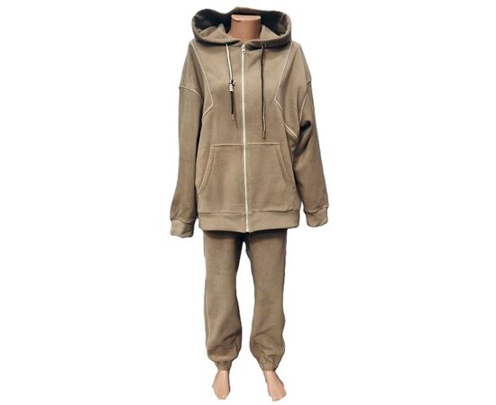 Костюм спортивный женский тёплый 969 beige р.50-56 "LIArt" недорого оптом от прямого поставщика Фотография Костюм спортивный женский тёплый 969 beige р.50-56 "LIArt" недорого оптом от прямого поставщика