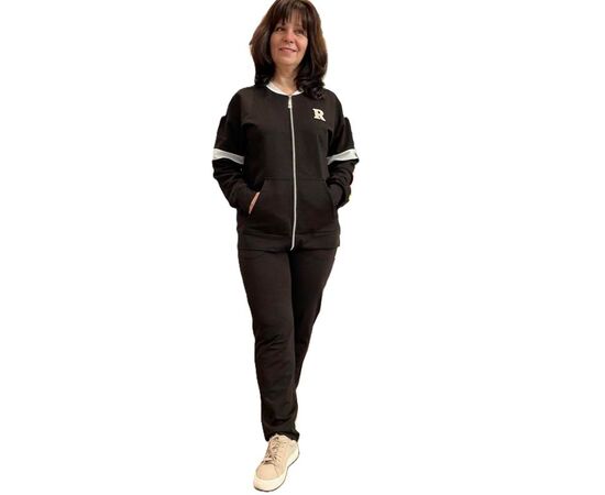 Костюм спортивний жіночий теплий 890 black р.50-56 "LIArt" недорого оптом від прямого постачальника Костюм спортивний жіночий теплий 890 black р.50-56 "LIArt" недорого оптом від прямого постачальника