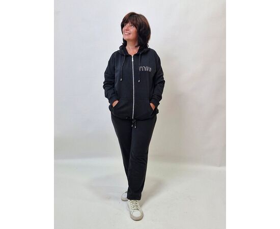 Костюм спортивний жіночий 816 black р.52-58 "LIArt" недорого оптом від прямого постачальника Костюм спортивний жіночий 816 black р.52-58 "LIArt" недорого оптом від прямого постачальника